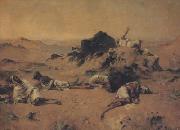 Eugene Fromentin The land of Thirst (san15) china oil painting reproduction